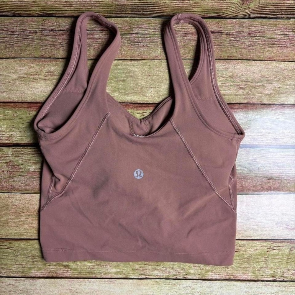 Lululemon Align Tank Top or sports bra in rose-toned shade Size 0